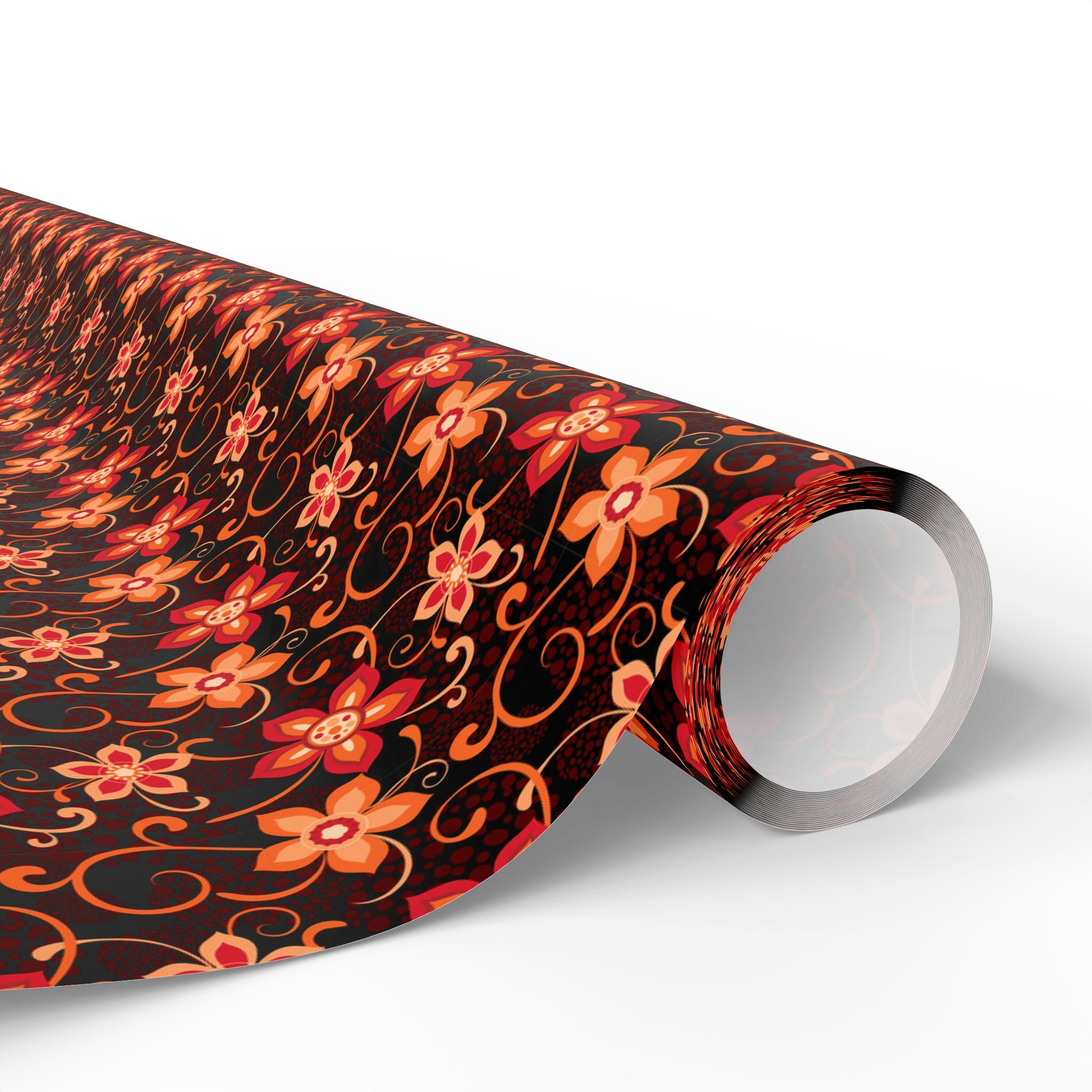 Floral Design 010 Wrapping Paper - Holiday Gift Wrapping Paper Roll