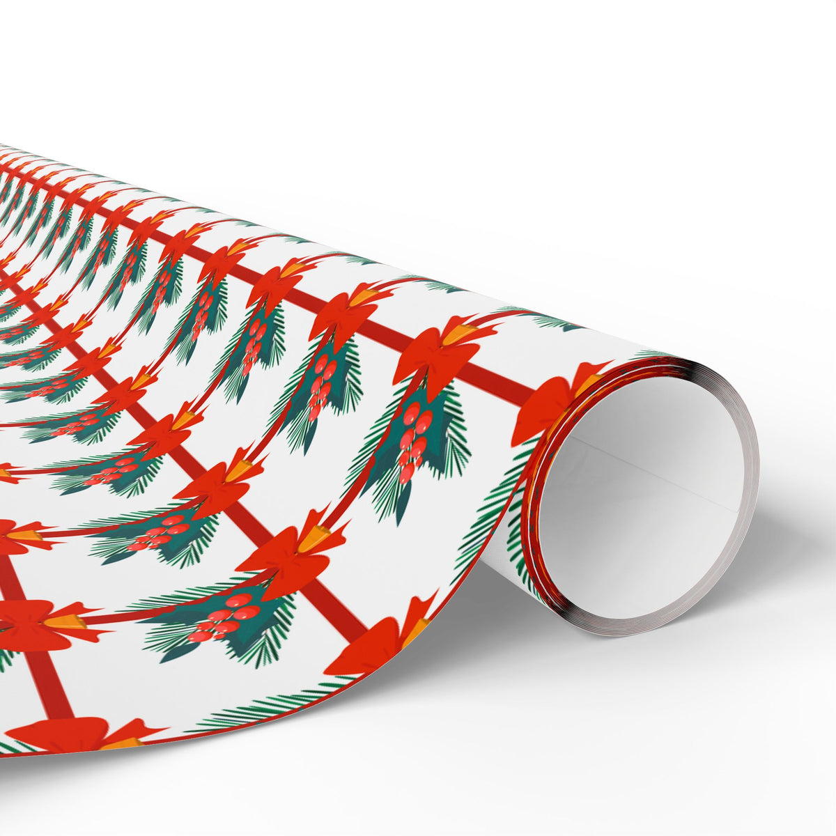 Christmas Gift Bows Wrapping Paper | Holiday Gift Wrapping Paper Roll