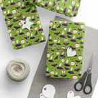 Halloween Graveyard Hands Wrapping Paper | Holiday Gift Wrapping Paper Roll