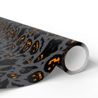 Halloween Ghost Night Wrapping Paper | Holiday Gift Wrapping Paper Roll