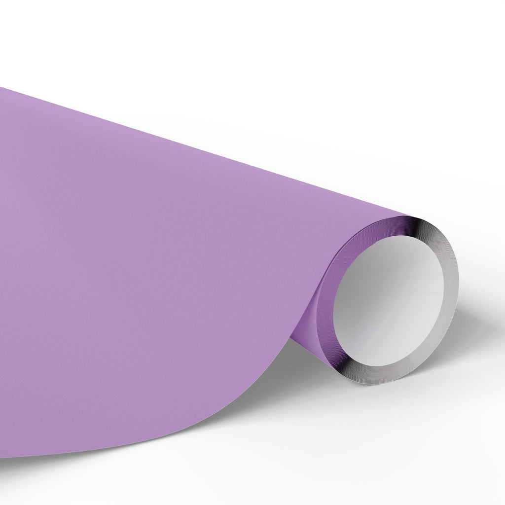 Solid Lavender Wrapping Paper - Holiday Gift Wrapping Paper Roll