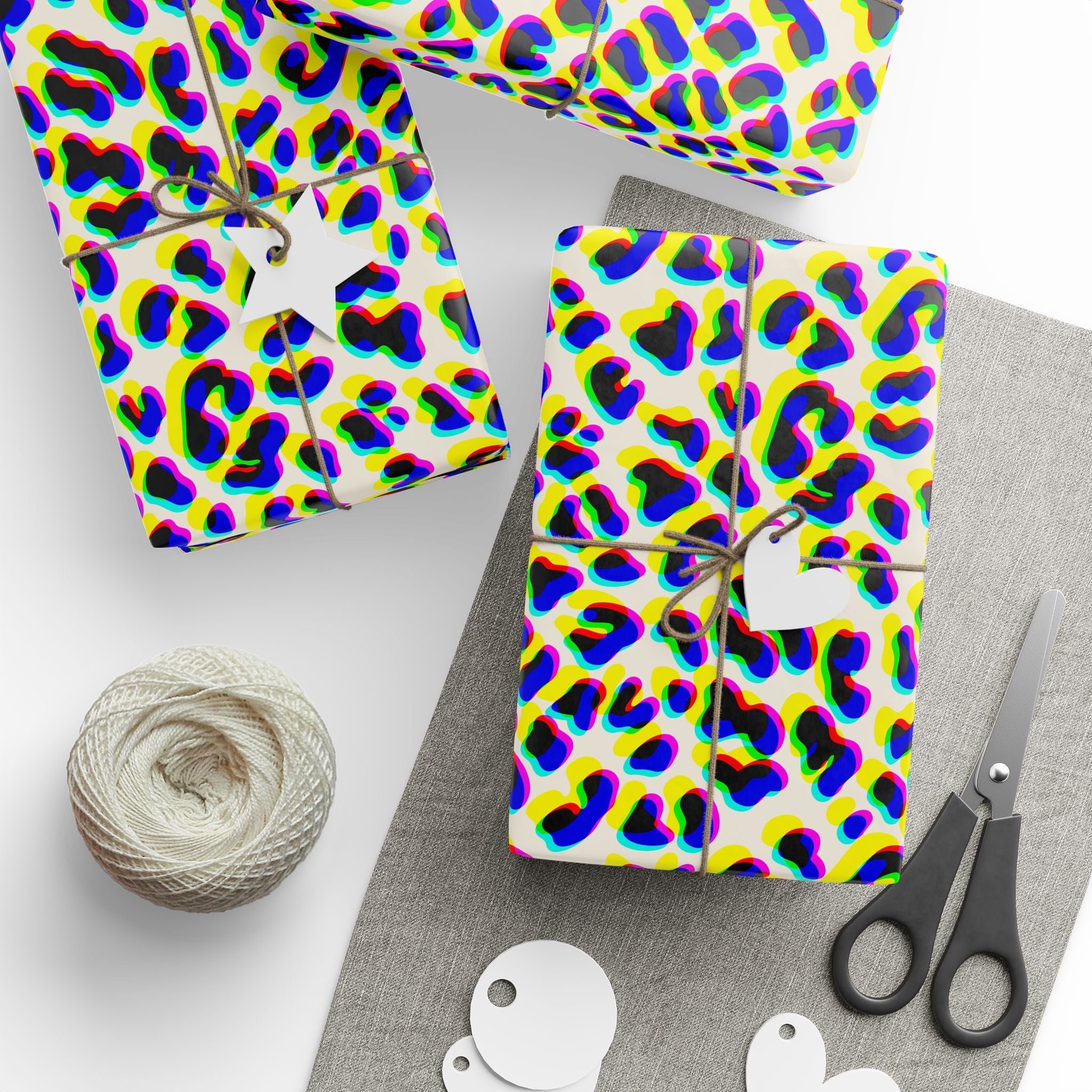 Animal Print Design 033 Dalmation Spots Wrapping Paper - Holiday Gift Wrapping Paper Roll