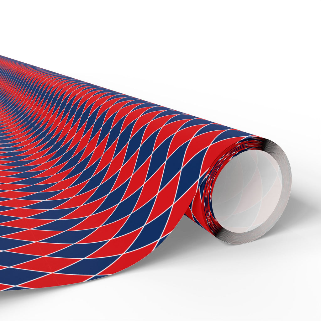 Argyle Design 033 Wrapping Paper - Holiday Gift Wrapping Paper Roll