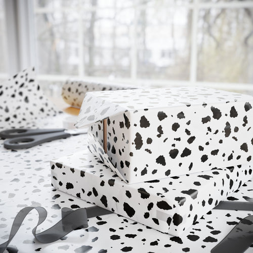 Animal Print Design 034 Cowhide Wrapping Paper - Holiday Gift Wrapping Paper Roll