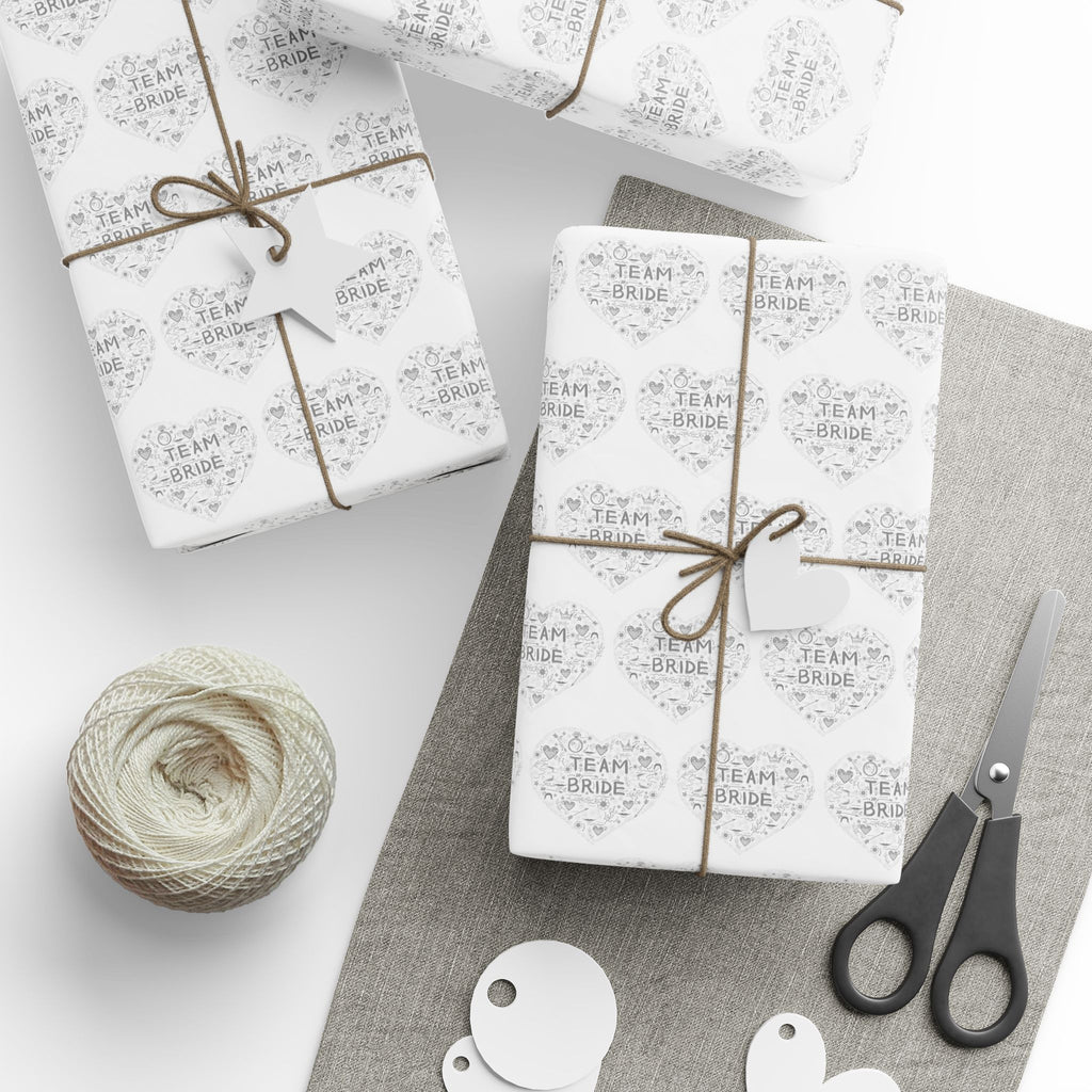 Bridal Shower Wrapping Paper Design 007 - Holiday Gift Wrapping Paper Roll