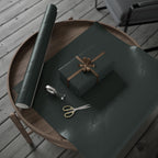 Solid Anthracite Wrapping Paper - Holiday Gift Wrapping Paper Roll