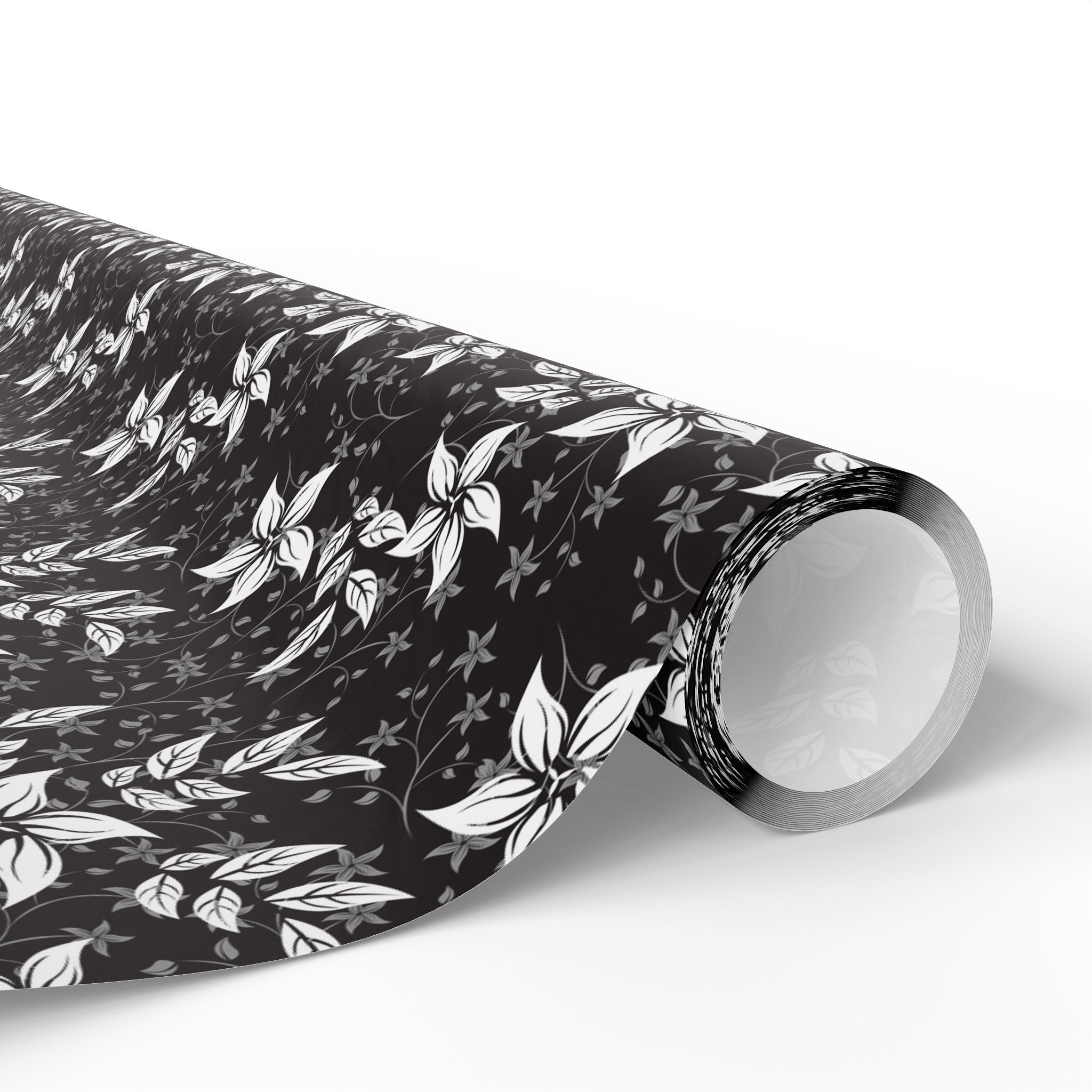 Floral Design 002 Wrapping Paper - Holiday Gift Wrapping Paper Roll