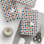 Argyle Design 018 Wrapping Paper - Holiday Gift Wrapping Paper Roll