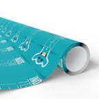 Get Well Soon Wrapping Paper Design 002 - Holiday Gift Wrapping Paper Roll
