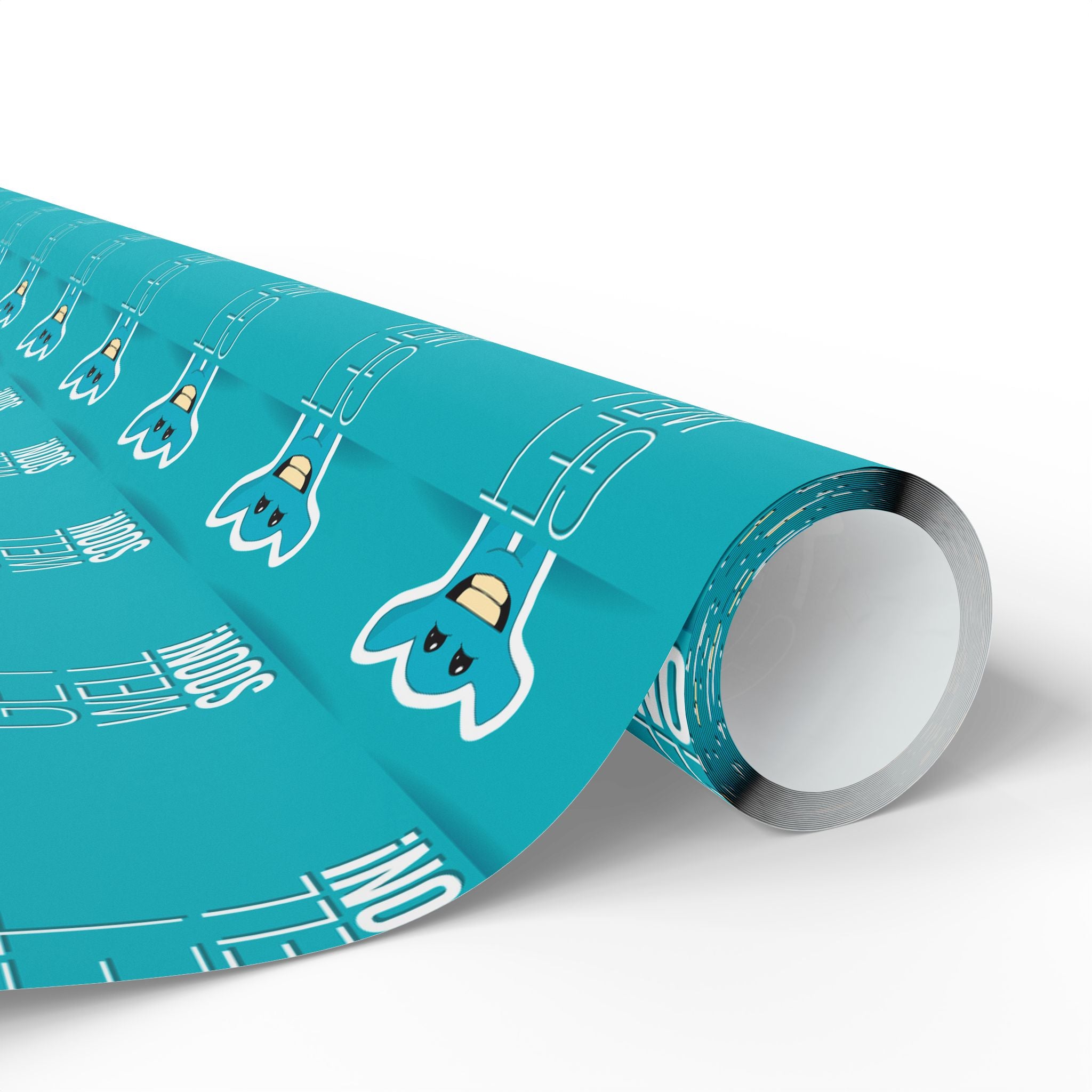 Get Well Soon Wrapping Paper Design 002 - Holiday Gift Wrapping Paper Roll