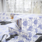 Hanukkah Sefer Torah Wrapping Paper | Holiday Gift Wrapping Paper Roll