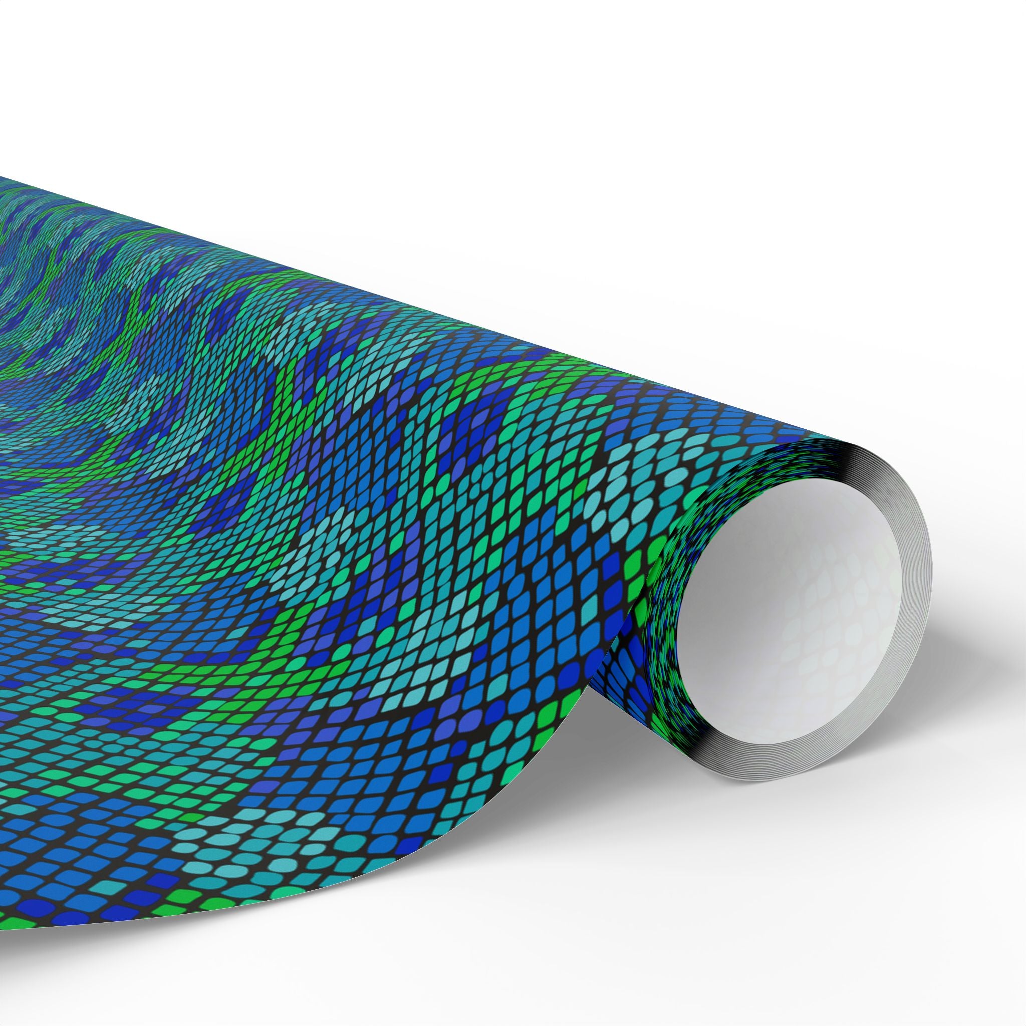 Animal Print Design 005 Snake Skin Wrapping Paper - Holiday Gift Wrapping Paper Roll