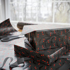 Halloween Batty Webs Wrapping Paper | Holiday Gift Wrapping Paper Roll