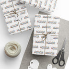 Congratulations Wrapping Paper Design 001 - Holiday Gift Wrapping Paper Roll