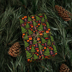 Christmas Gift Trees Wrapping Paper | Holiday Gift Wrapping Paper Roll