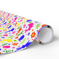Easter Flowering Bunnies Wrapping Paper | Holiday Gift Wrapping Paper Roll