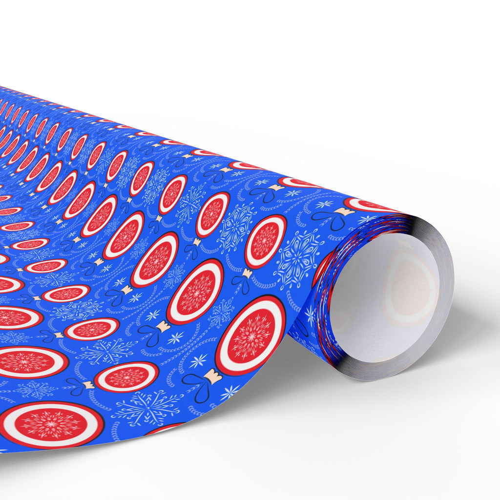 Christmas Jingle Balls Wrapping Paper | Holiday Gift Wrapping Paper Roll