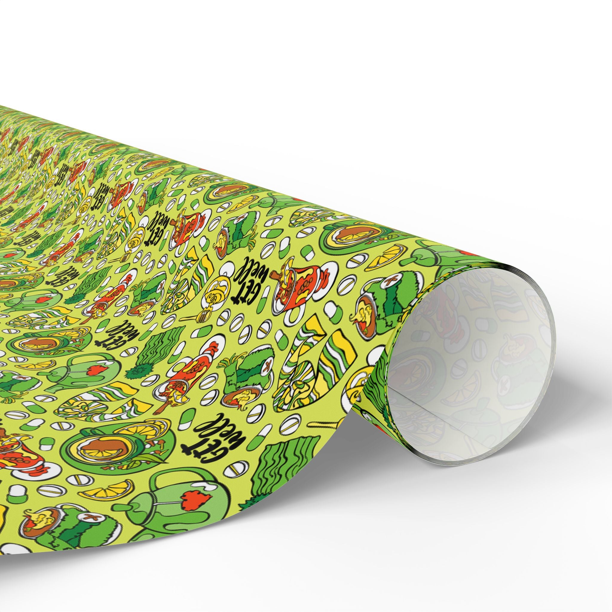 Get Well Soon Wrapping Paper Design 006 | Holiday Gift Wrapping Paper Roll