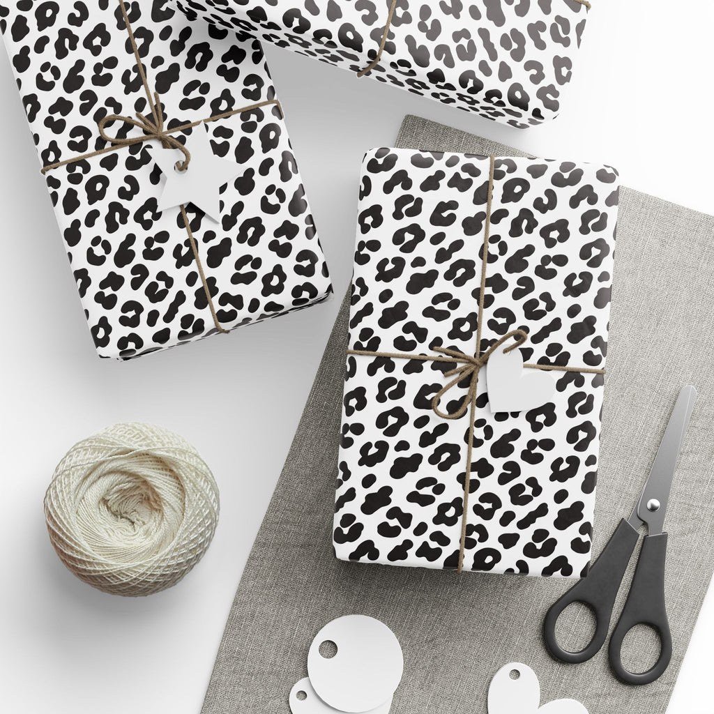 Animal Print Design 006 Leopard Skin Wrapping Paper - Holiday Gift Wrapping Paper Roll