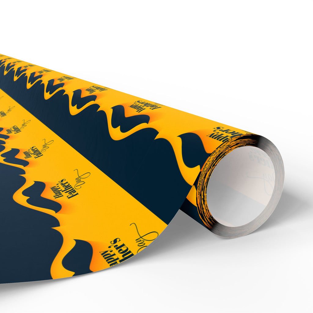 Father's Day Mustache Wrapping Paper - Holiday Gift Wrapping Paper Roll