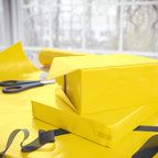 Solid Yellow Wrapping Paper - Holiday Gift Wrapping Paper Roll