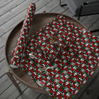 Day of the Dead Bones & Roses Wrapping Paper | Holiday Gift Wrapping Paper Roll