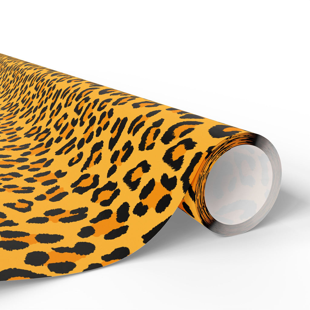 Animal Print Design 002 Leopard Skin Wrapping Paper - Holiday Gift Wrapping Paper Roll
