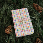 Tartan Plaid 004 Wrapping Paper - Holiday Gift Wrapping Paper Roll