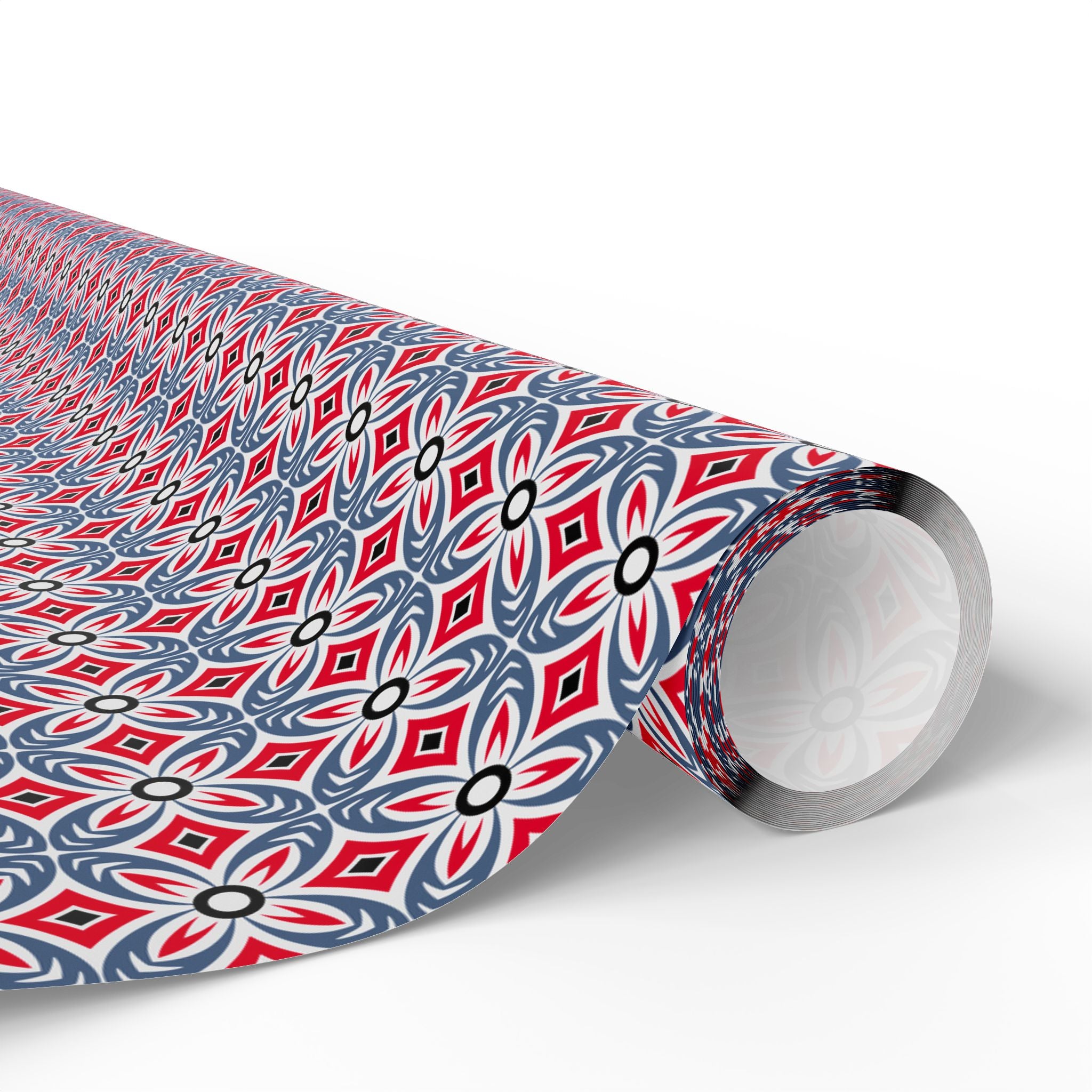 Geometric Design 003 Wrapping Paper - Holiday Gift Wrapping Paper Roll