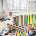 Stripe Design 008 Wrapping Paper - Holiday Gift Wrapping Paper Roll