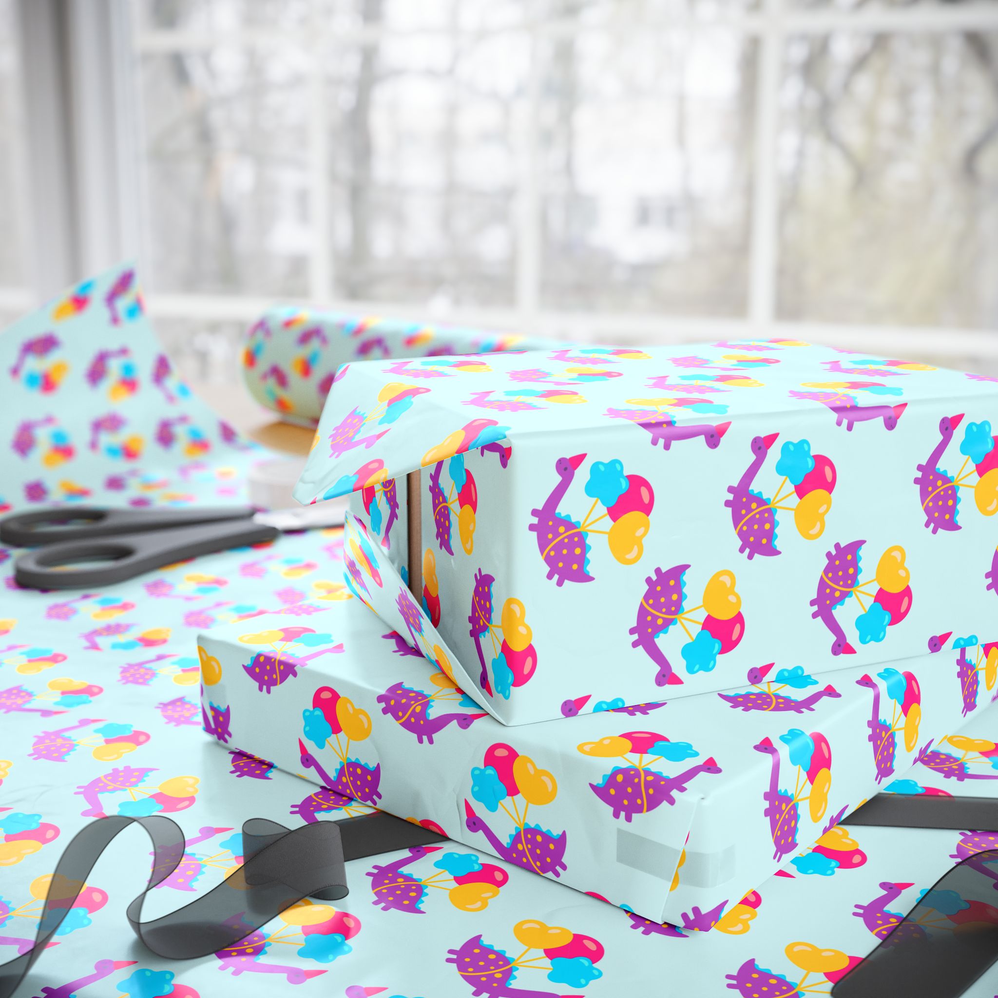 Birthday Wrapping Paper Design 015 - Holiday Gift Wrapping Paper Roll