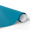 Solid Teal Wrapping Paper - Holiday Gift Wrapping Paper Roll