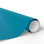 Solid Teal Wrapping Paper - Holiday Gift Wrapping Paper Roll