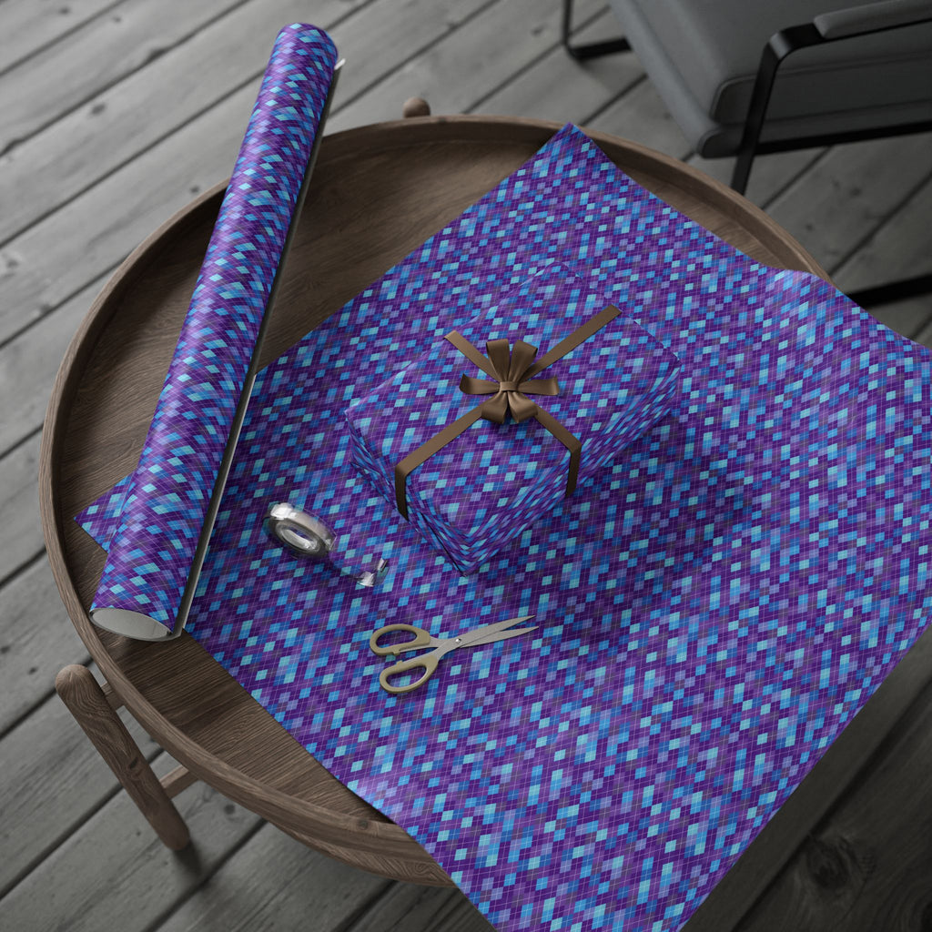 Argyle Design 034 Wrapping Paper - Holiday Gift Wrapping Paper Roll
