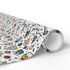 Birthday Wrapping Paper Design 032 - Holiday Gift Wrapping Paper Roll