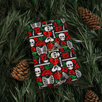 Day of the Dead Bones & Roses Wrapping Paper | Holiday Gift Wrapping Paper Roll