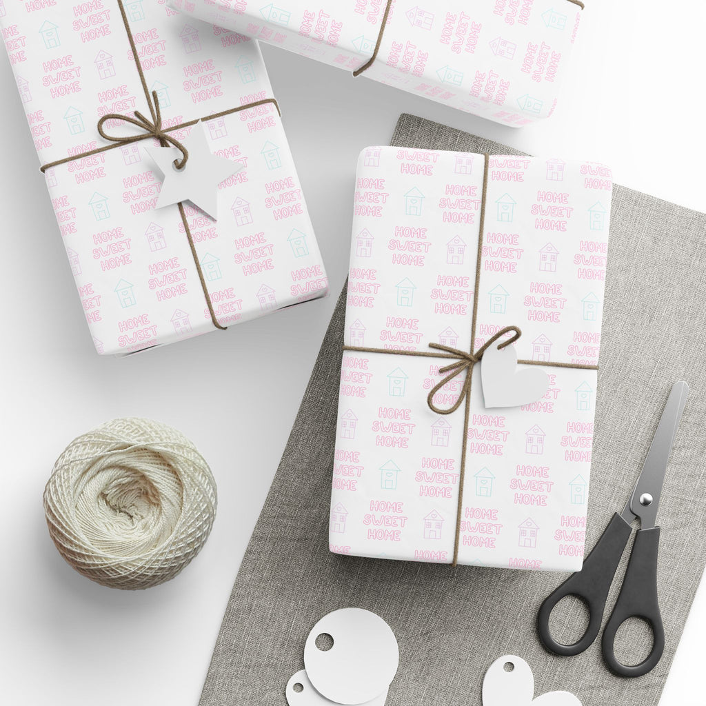 House Warming Wrapping Paper Design 006 - Holiday Gift Wrapping Paper Roll