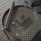 Day of the Dead Shaker Skulls Wrapping Paper | Holiday Gift Wrapping Paper Roll