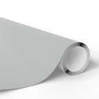 Solid Light Grey Wrapping Paper - Holiday Gift Wrapping Paper Roll