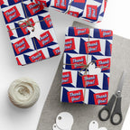 Thank You Envelope Wrapping Paper Design | Holiday Gift Wrapping Paper Roll