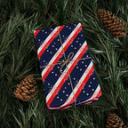 4th of July Diagonal Fireworks Wrapping Paper | Patriotic Gift Wrapping Paper Roll