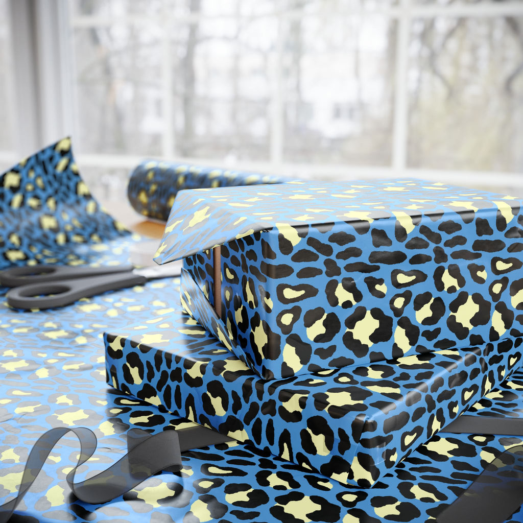 Animal Print Design 022 Leopard Skin Wrapping Paper - Holiday Gift Wrapping Paper Roll