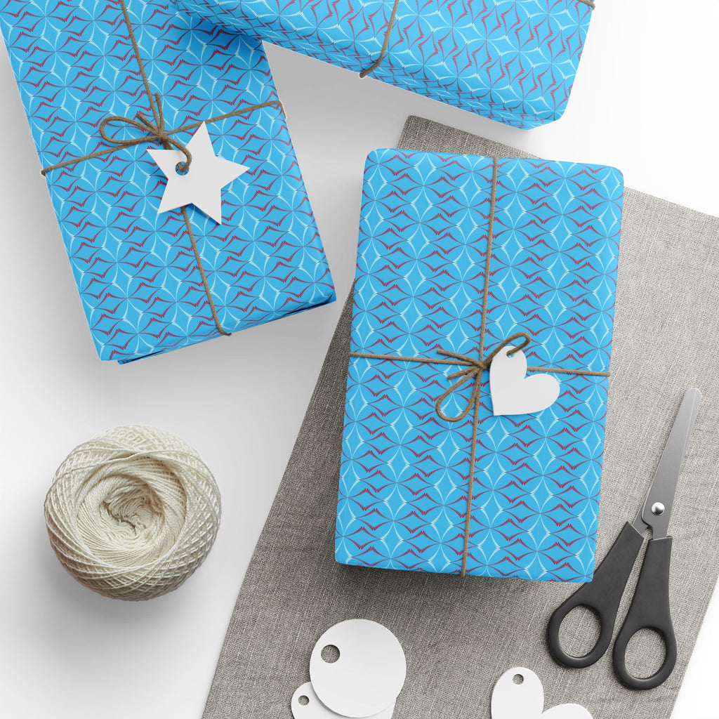 Geometric Design 009 Wrapping Paper - Holiday Gift Wrapping Paper Roll