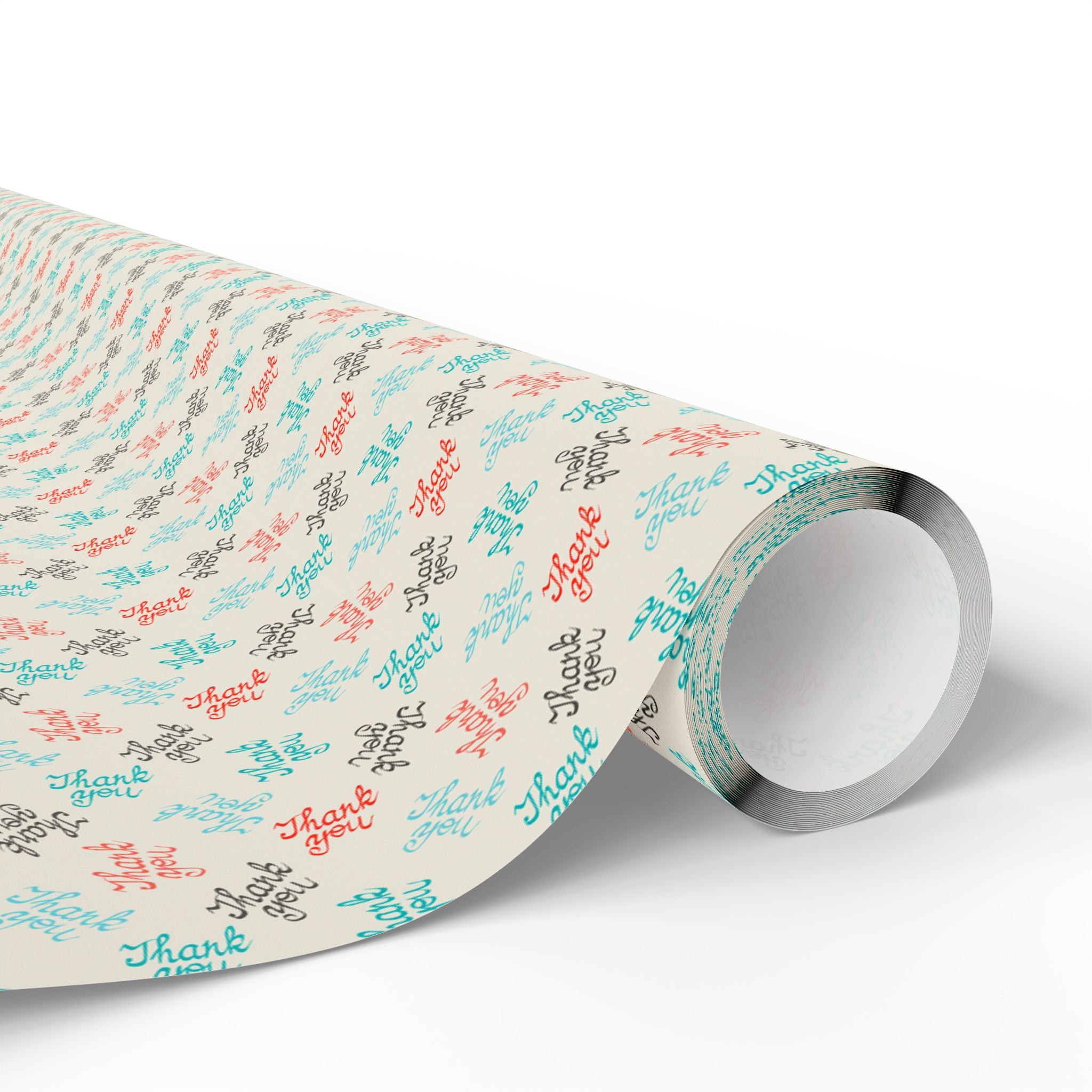 Thank You All Directions Wrapping Paper Design | Holiday Gift Wrapping Paper Roll