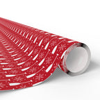 New Year's Champagne Snowflakes Wrapping Paper - Holiday Gift Wrapping Paper Roll