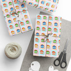 House Warming Wrapping Paper Design 002 - Holiday Gift Wrapping Paper Roll2