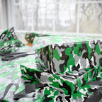 North Dakota Fighting Sioux Inspired Camoflauge Wrapping Paper - Holiday Gift Wrapping Paper Roll