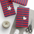 Argyle Design 033 Wrapping Paper - Holiday Gift Wrapping Paper Roll