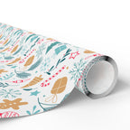 Christmas Geometric Winter Wrapping Paper | Holiday Gift Wrapping Paper Roll
