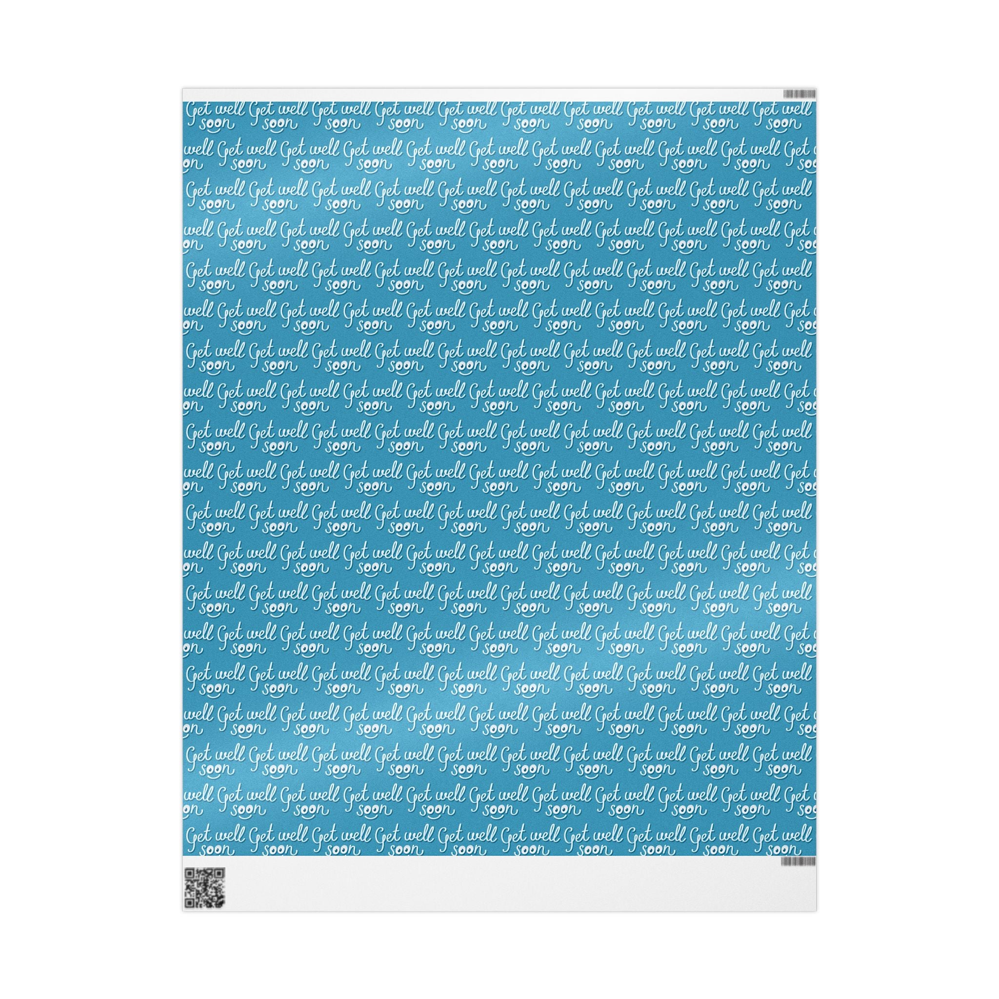 Get Well Soon Wrapping Paper Design 003 | Holiday Gift Wrapping Paper Roll